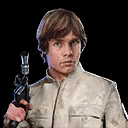 Commander Luke Skywalker portrait